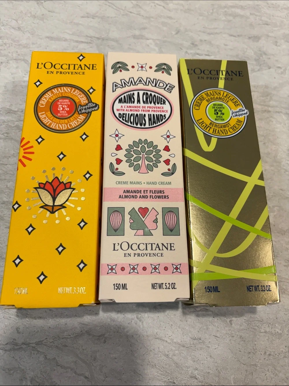 L'Occitane Almond and Flowers Hand Cream - Pink